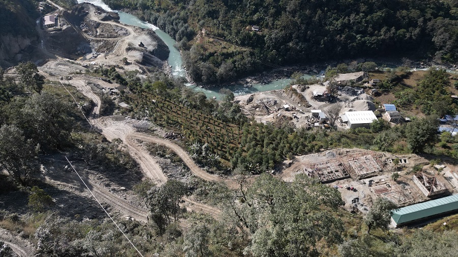 मालिका र धवलागिरी गाउँपालिकामा ५३.५ मेगावाट जलविद्युत् निर्माण तीव्र