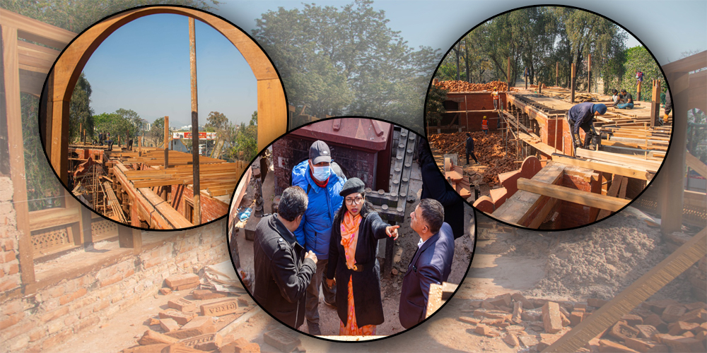 भद्रकाली मन्दिर पुनर्निर्माण सन्तोषजनक : काठमाडौँ महानगरपालिका