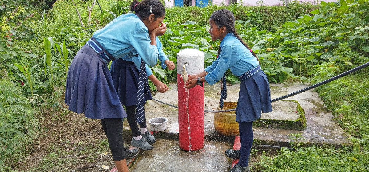 मोदी गाउँपालिकामा ‘एक घर एक धारा’ योजना सम्पन्न
