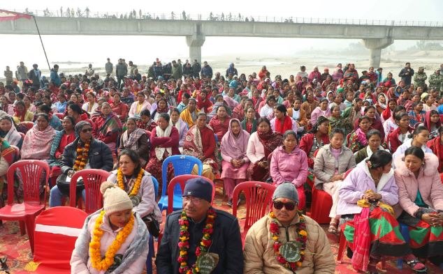 राजापुर र टीकापुर पालिकाद्वारा कर्णालीको शक्तिघाट नेपालकै पहिलो मत्स्य अभयारण्य घोषणा