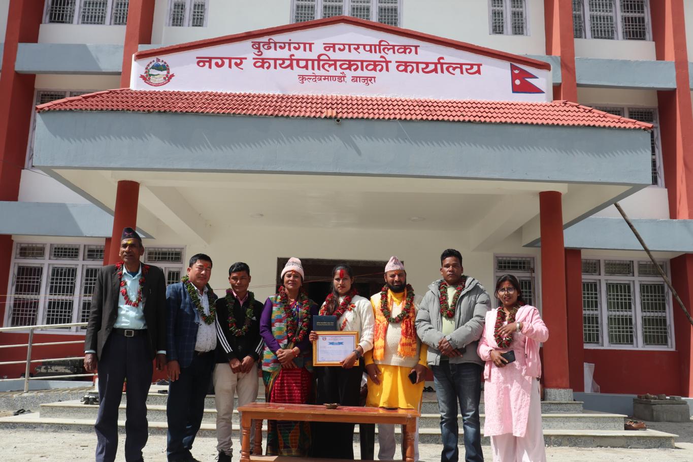 बुढीगङ्गा नगरपालिकामा नगर भवन निर्माण ठेक्कामा अनियमितता