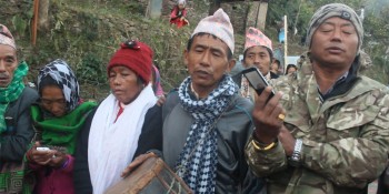 शहीदभूमि गाउँपालिका–३ खाल्सा क्षेत्रका किराँत राईले पापानी चाड सुरु