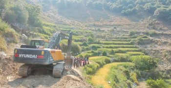 अदानचुली गाउँपालिकामा सडक विस्तार, बिगोठी गाउँमा पुग्यो सडक