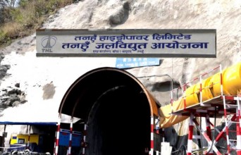 ऋषिङ गाउँपालिकाबाट तनहुँ जलविद्युत् आयोजना:  मुख्यमुख्य बाँध निर्माणमा ४३.५५ प्रगति
