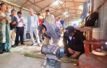 साकेला गाउँपालिकामा बाँसकला उद्योग सञ्चालन