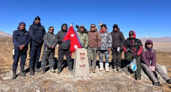 लोमन्थाङ गाउँपालिकामा वन्यजन्तु जोगाउन सीमा गस्ती तीव्र