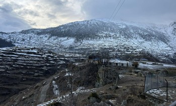 नाम्खा गाउँपालिकाका उच्च भेगमा हिमपात, मौसमले हवाई सेवा प्रभावित