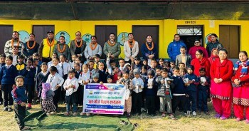 बेँसीसहर नगरपालिकामा विद्यार्थीका लागि लायन्स क्लबको सहयोगी कार्यक्रम