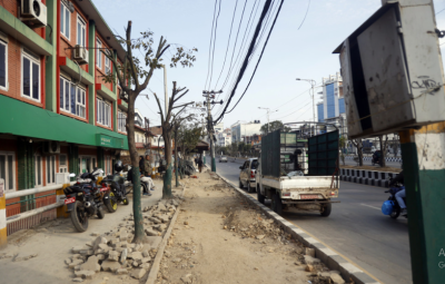 काठमाडौं महानगरपालिकाको पहलः तीनकुने–माइतीघरमा साइकल लेन विस्तार