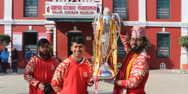 तानसेन नगरपालिका खेलप्रेमी र सर्वसाधारणले लुम्बिनी लायन्सलाई स्वागत गरे