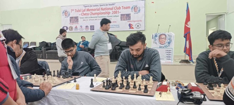 ललितपुर महानगरपालिकाको टिमले राष्ट्रिय चेस च्याम्पियनसिपमा उत्कृष्ट सुरुआत
