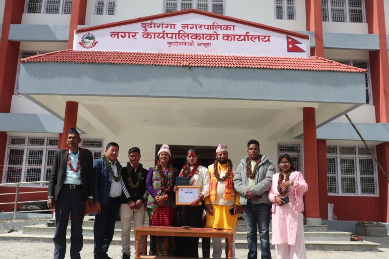 बुढीगङ्गा नगरपालिकामा नगर भवन निर्माण ठेक्कामा अनियमितता